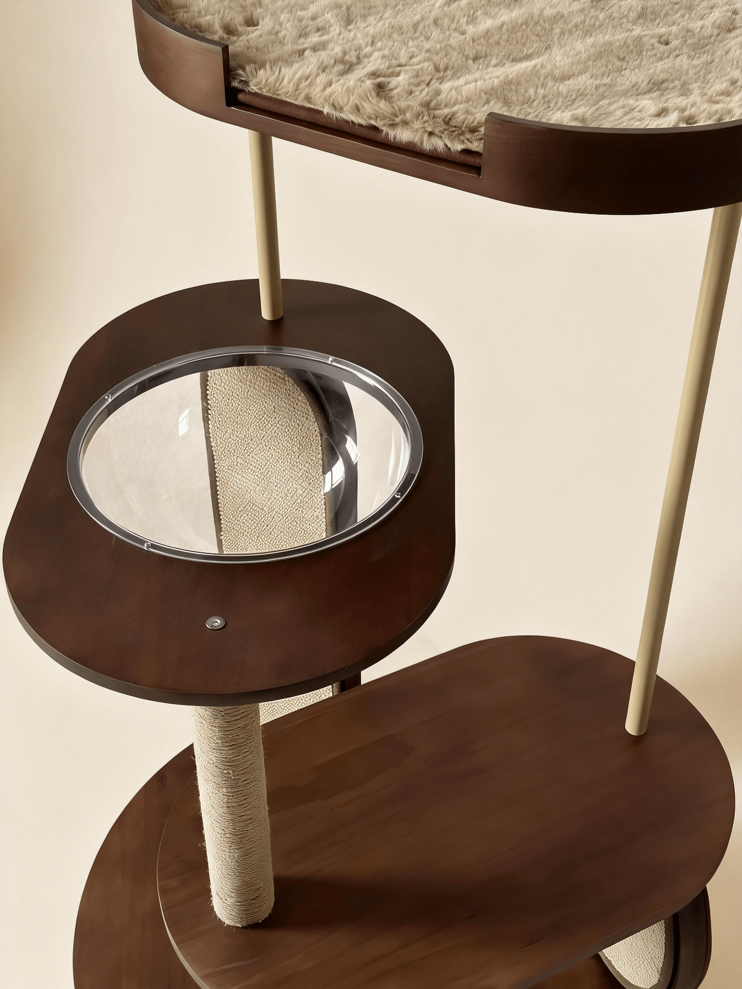 Catime Cat Tree — Dark Brown photo 3