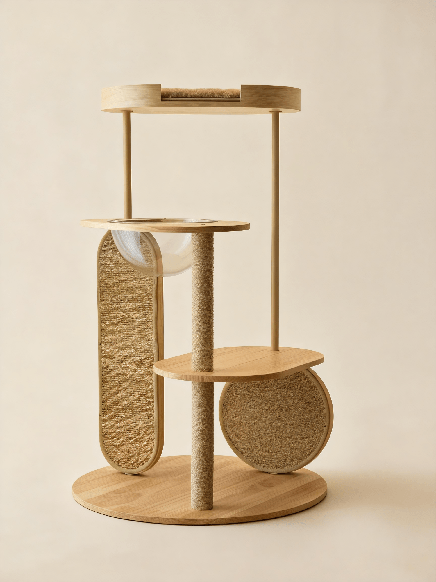 Catime Cat Tree — Burlywood photo 4