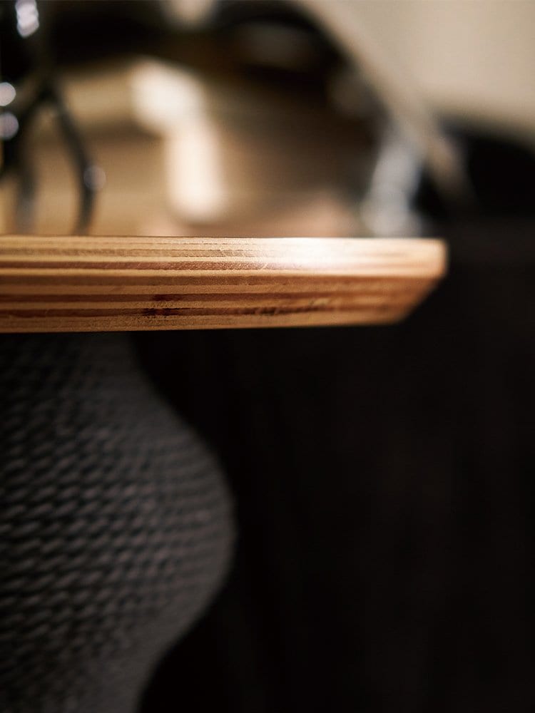 Coral Scratch Table — White photo 5