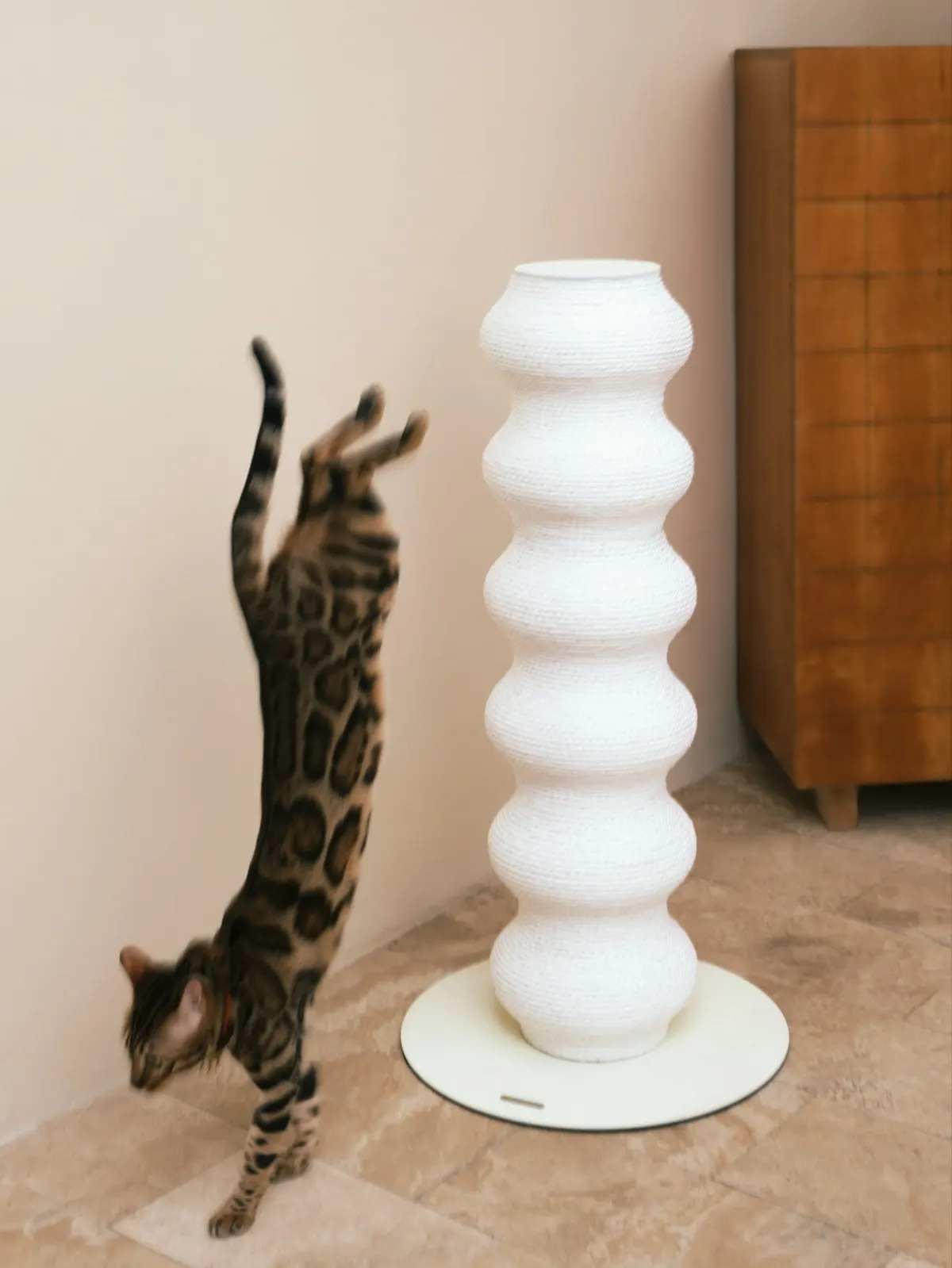 Coral Scratch Post photo 1